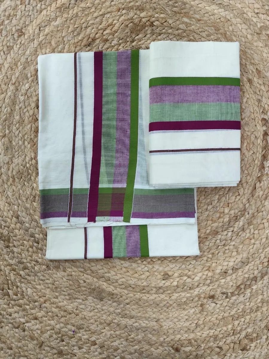 Purple & OliveGreen - Manthikkara SM thumbnail 2