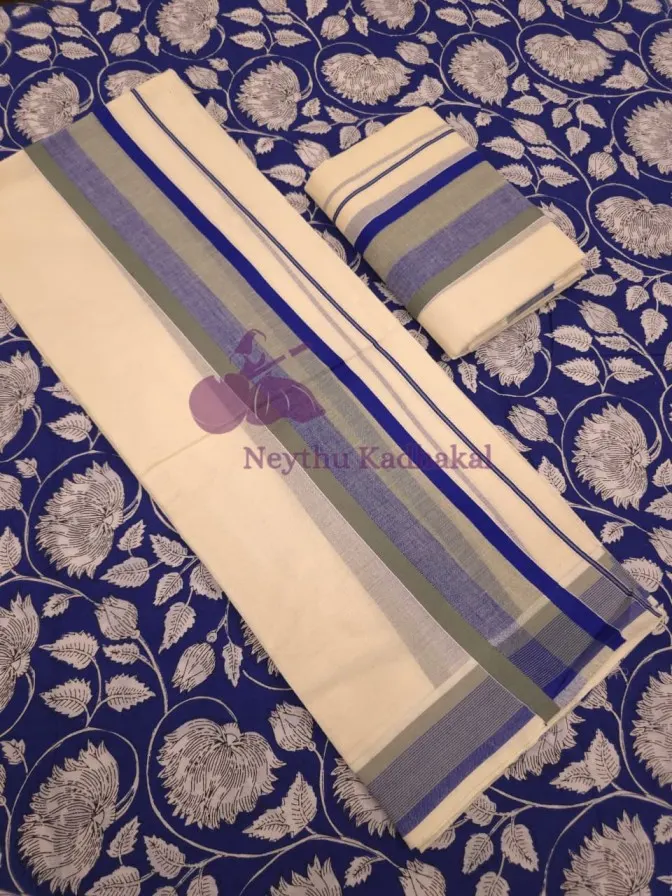 Royal Blue & Ash Gray - view 1
