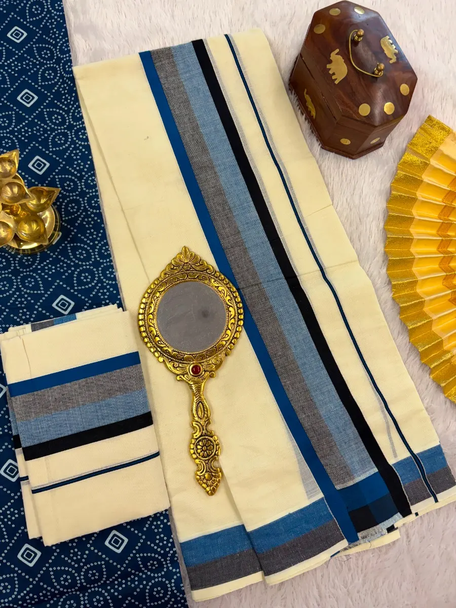 RoyalBlue & Black - Kattikara SM - view 1