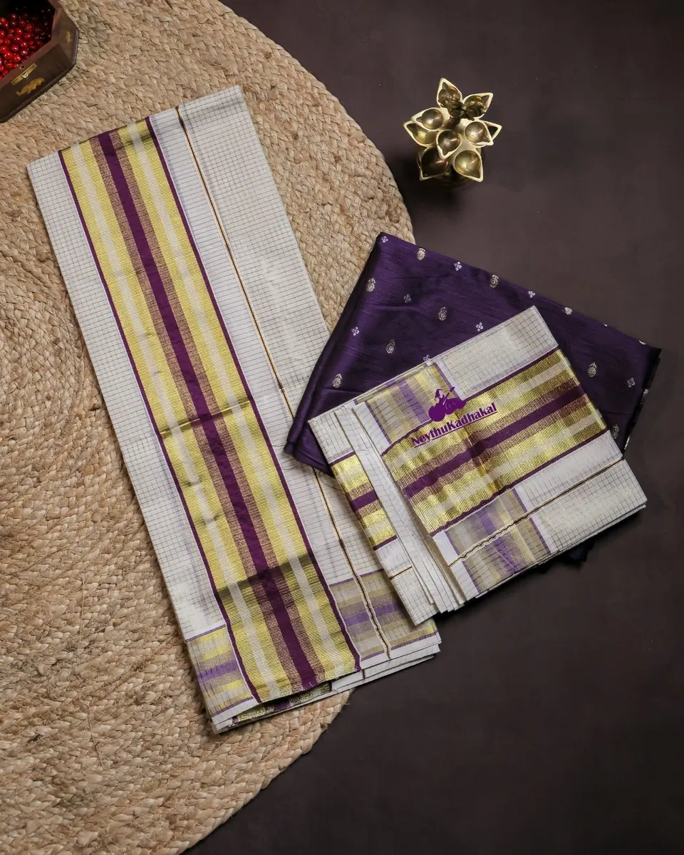 Violet With Kasav - Micro Check Pattern SM thumbnail 2