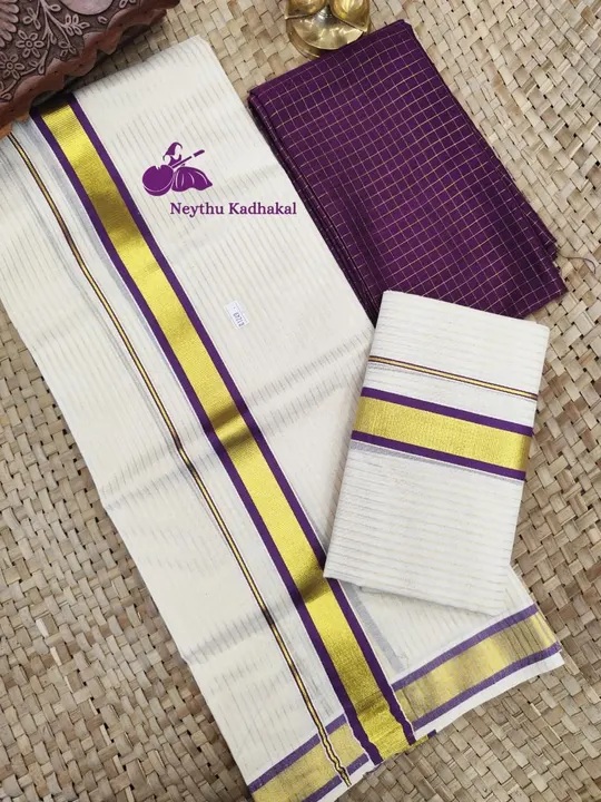 Violet - 1.5*1.5 Gold Microline RUDRA SM