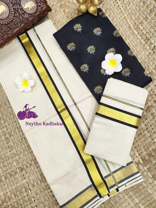 Black - 1.5*1.5 Gold Microline RUDRA SM
