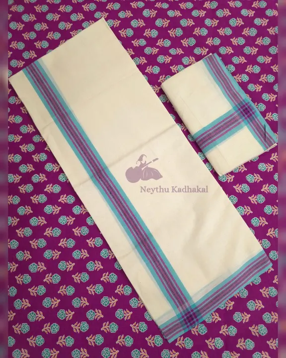 Chemandhikkara 2 inch - SkyBlue & Violet