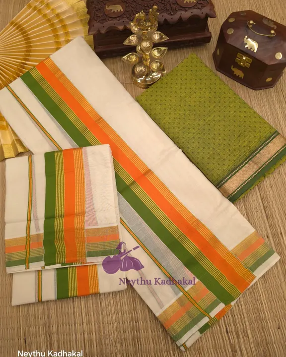 GreenGram & Orange With Line - Kara With Kasav