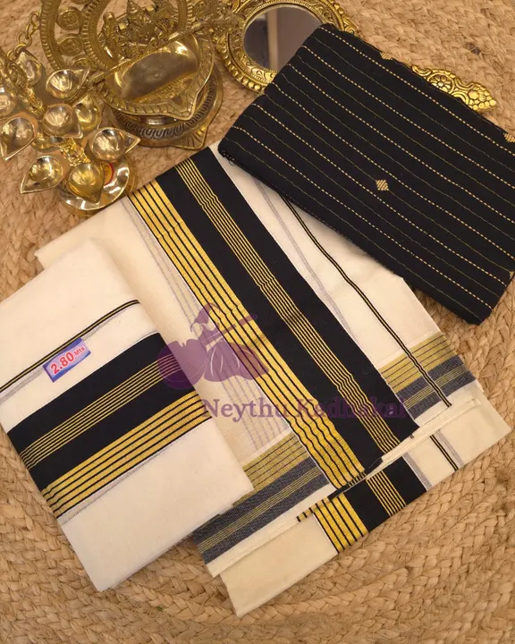 Black With Goldenline - Kara With Kasav