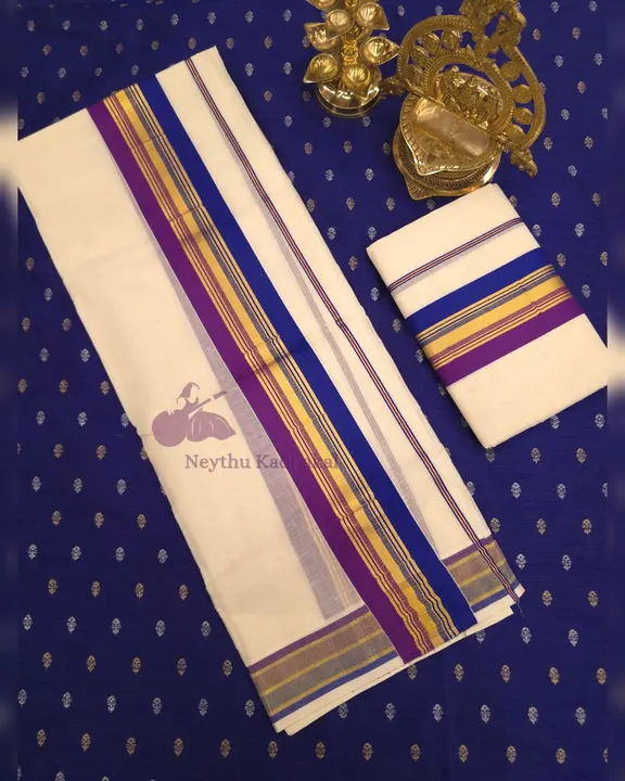 Royal Blue & Violet - Kara With Kasavu