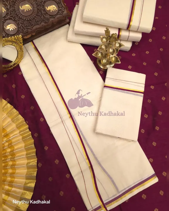 Purple & Gold - Puliyilakara Premium SM