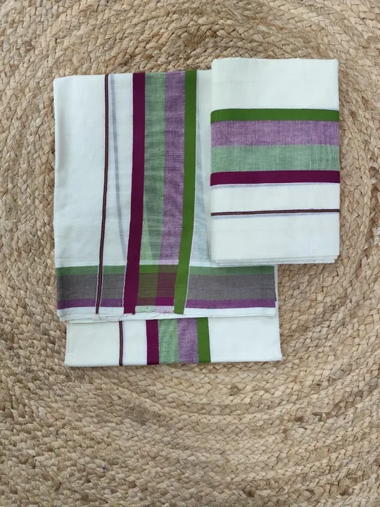 Purple & OliveGreen - Manthikkara SM