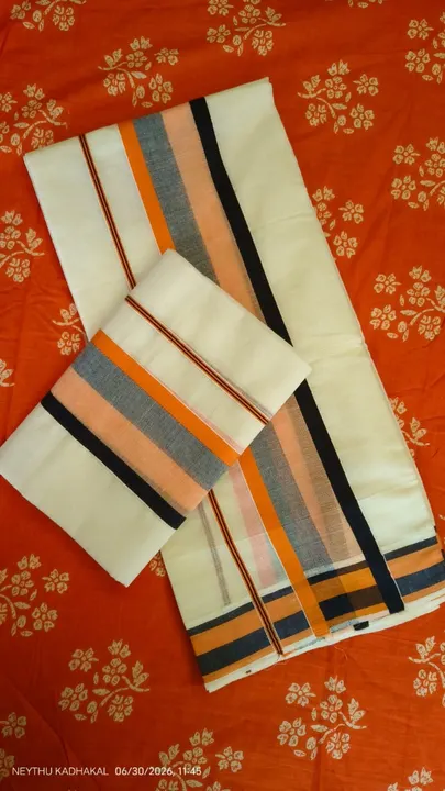 Light Orange & Black - Manthikkara