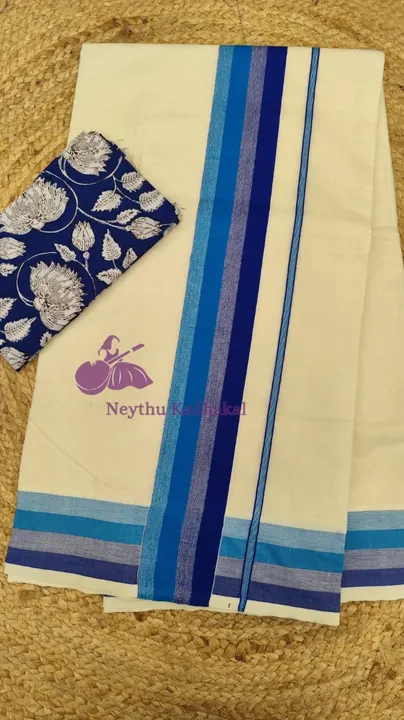 Blue & Navy Blue - Kattikara SS